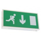 EXS 18W Maintained Exit Sign IP20